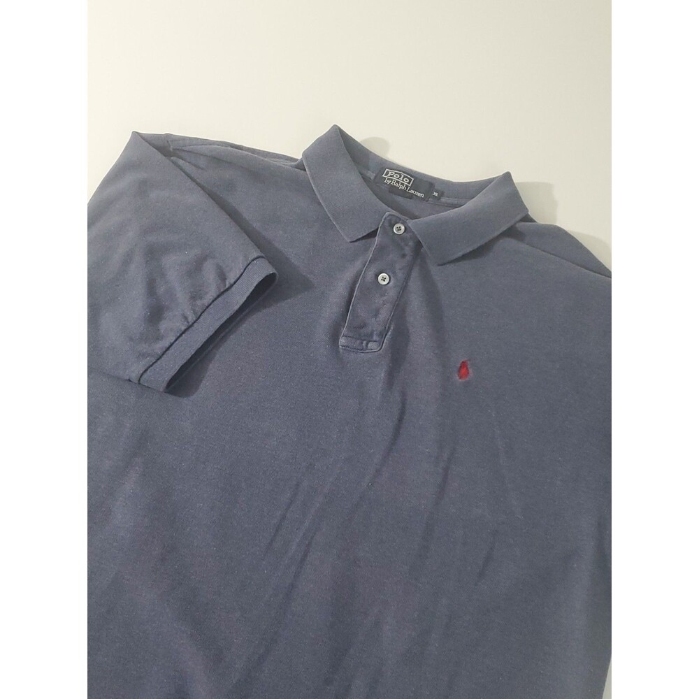 Polo By Ralph Lauren Men's Short Sleeve Polo Shirt, Blue, XL